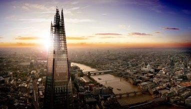 歐洲最高的大樓“碎片大廈”（shard）揭幕在即