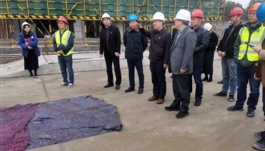 立信 | 嘉興市人大常委會(huì)副主任趙建明，嘉興市教育局黨委書(shū)記、局長(zhǎng)周建新等領(lǐng)導(dǎo)蒞臨我集團(tuán)清華附高項(xiàng)目調(diào)研、指導(dǎo)工作