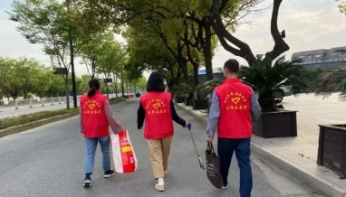 立信 | 助力桐鄉(xiāng)市創(chuàng)建全國文明城市，立信在行動！